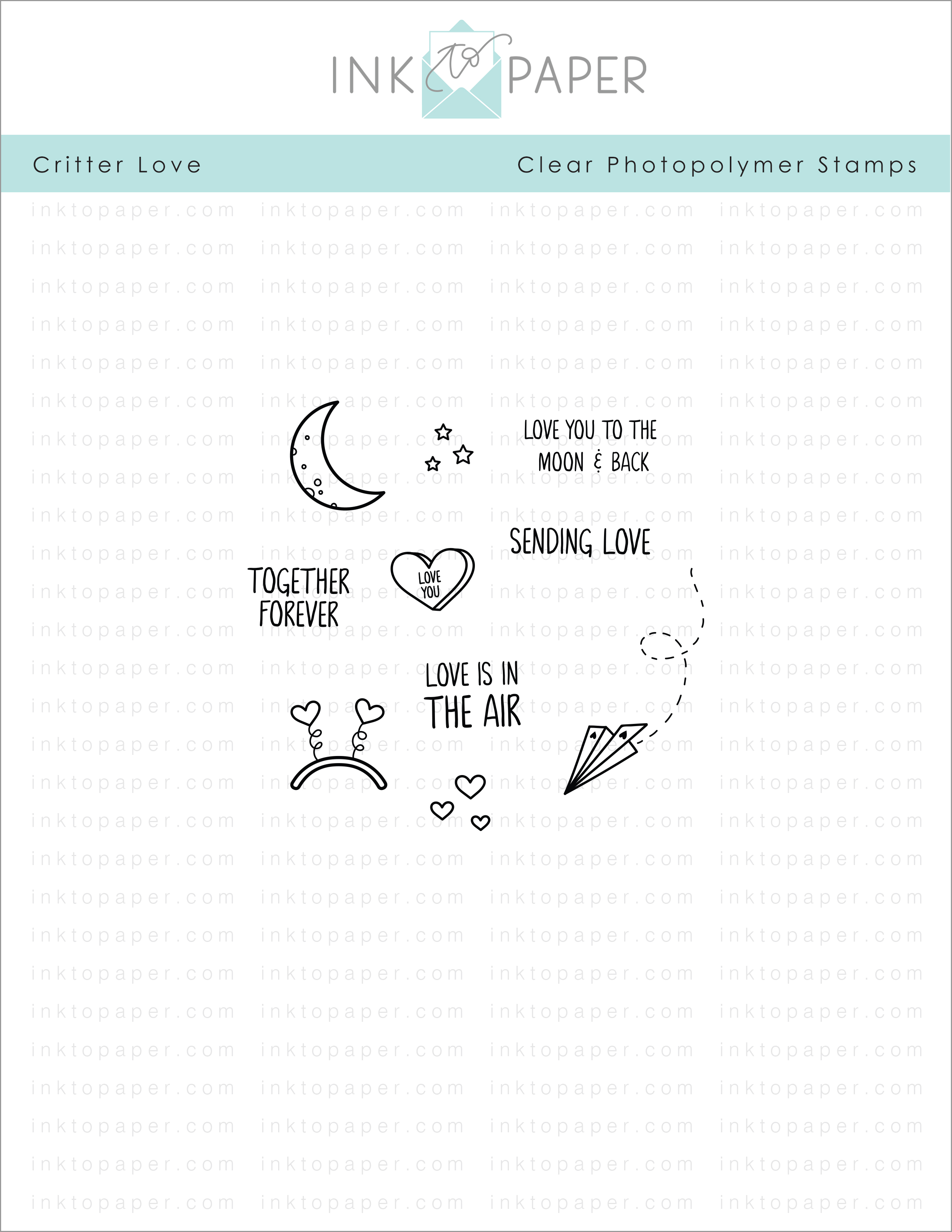 Critter Love Mini Stamp Set