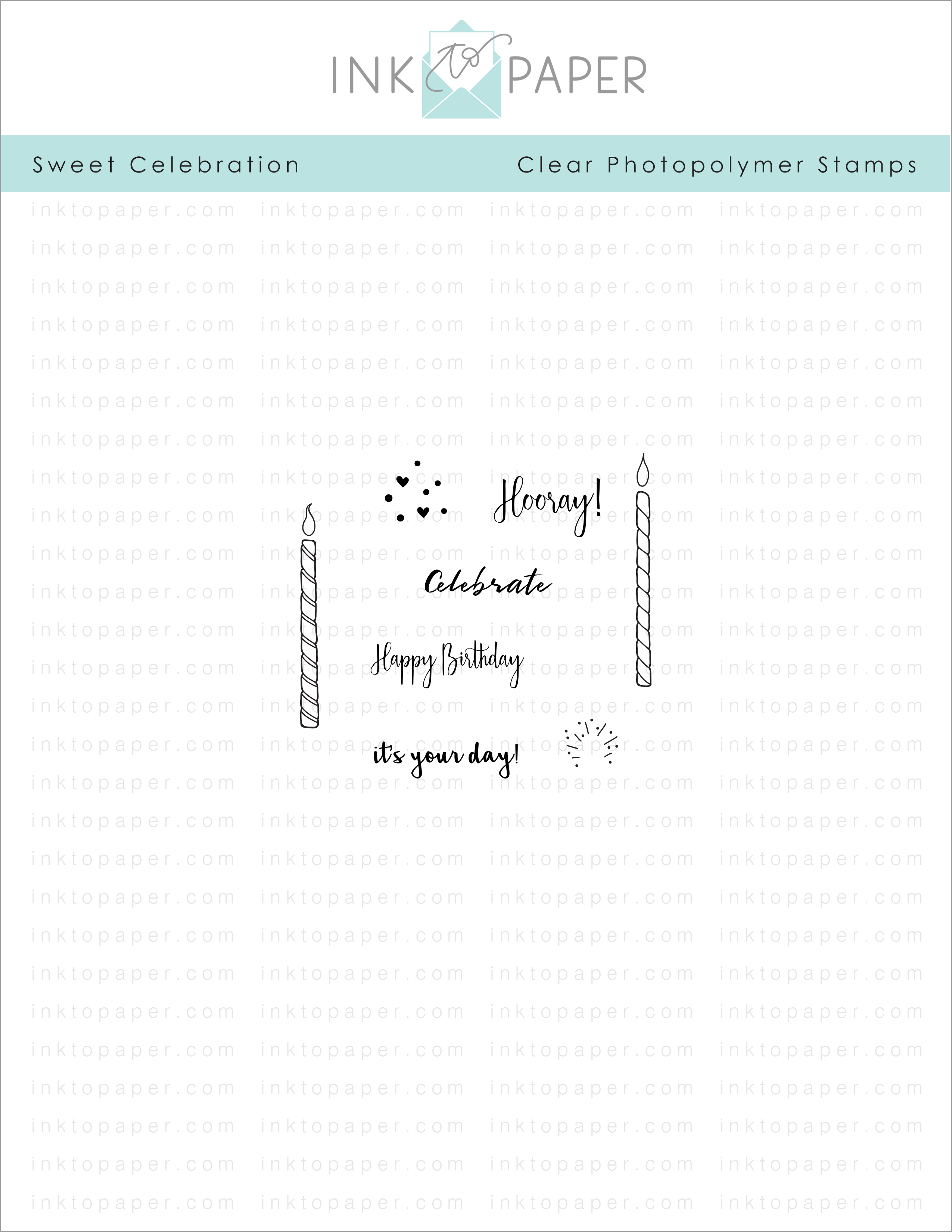 Sweet Celebration Mini Stamp Set
