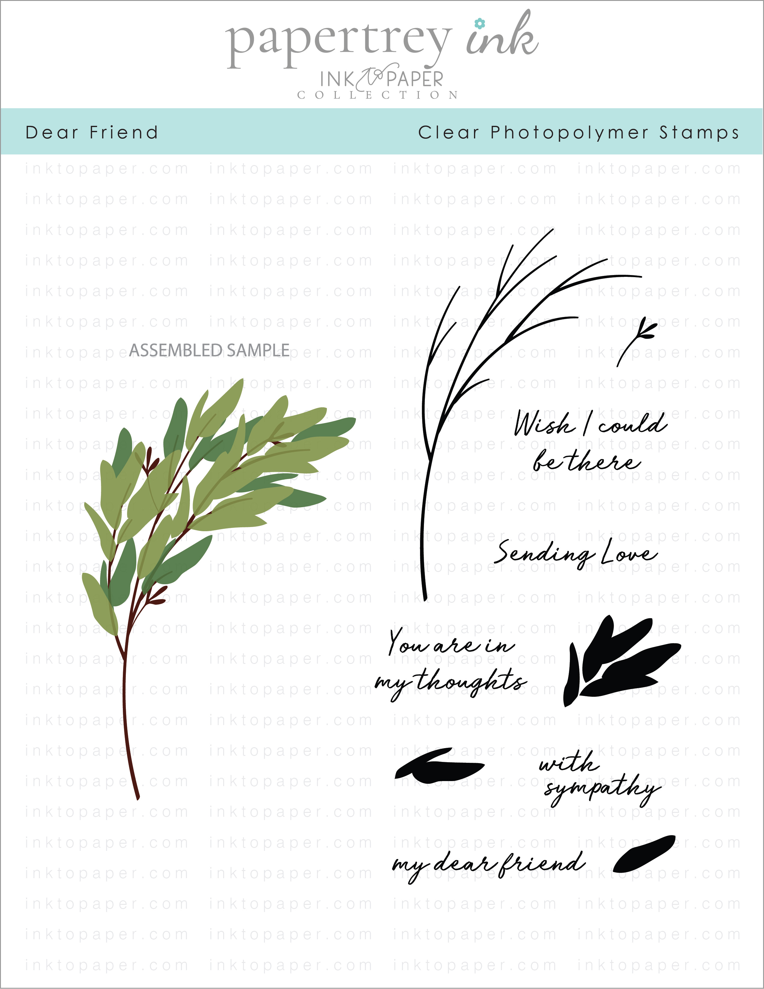 Dear Friend Stamp Set