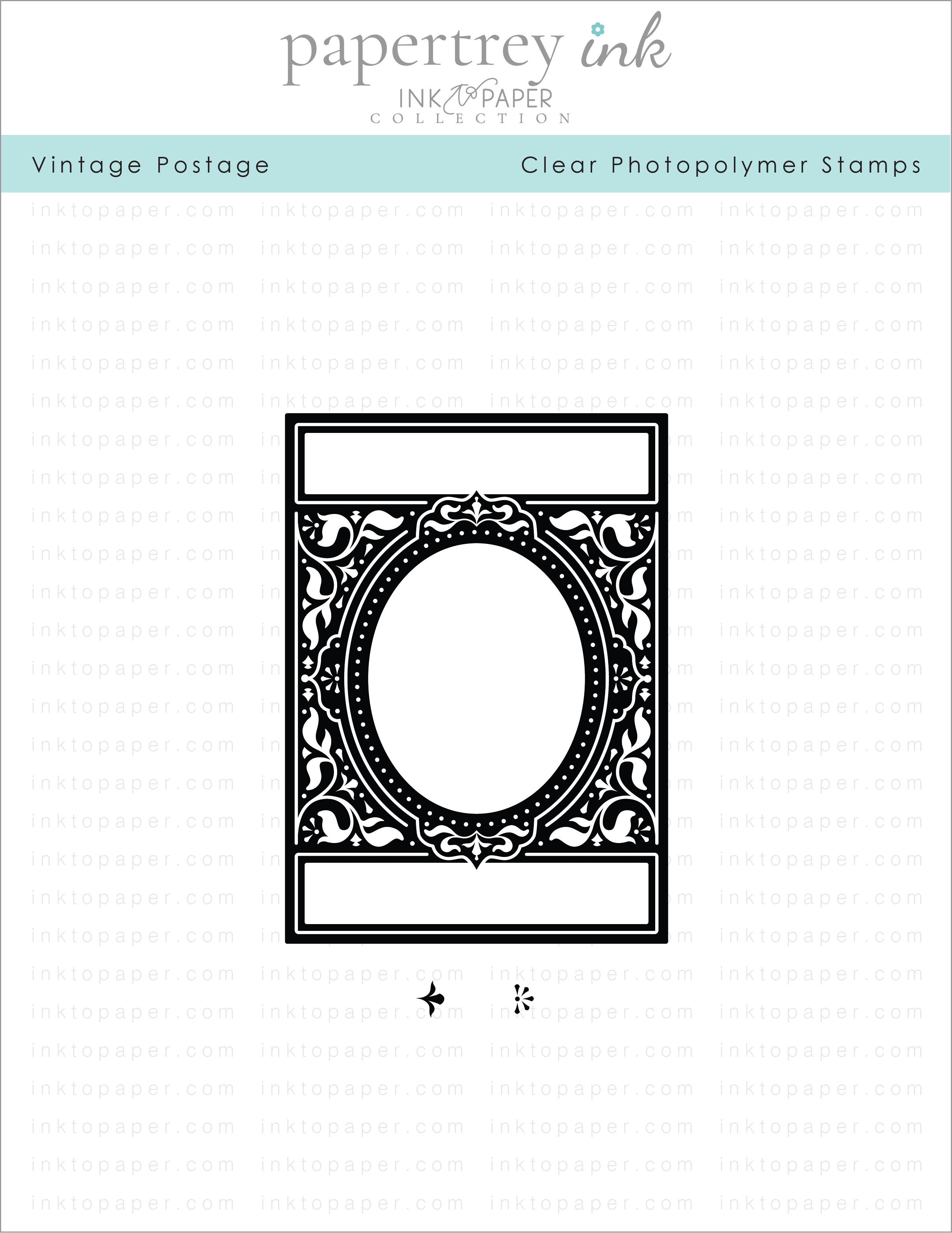 Vintage Postage Card Stamp Set