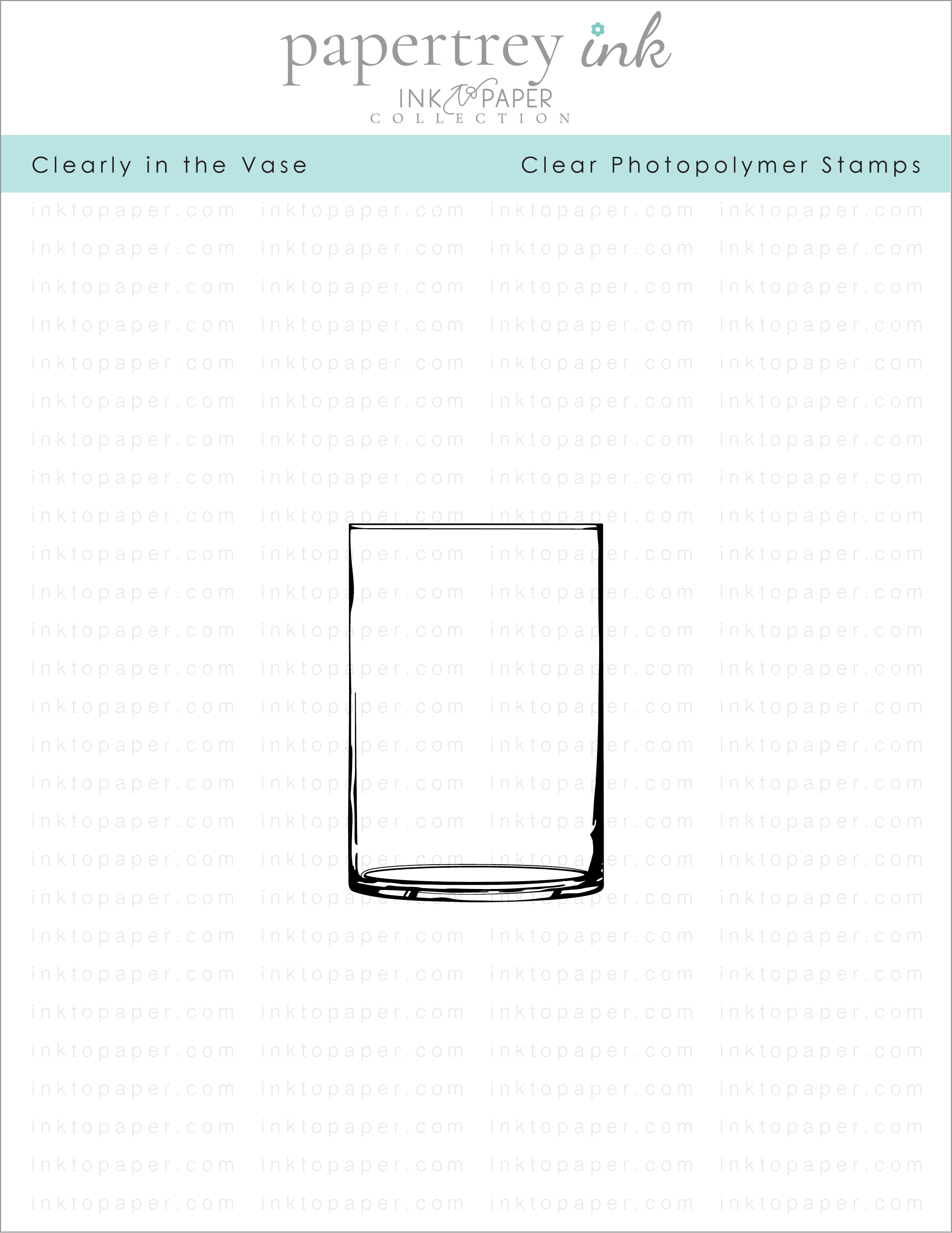 Clearly in the Vase Mini Stamp Set
