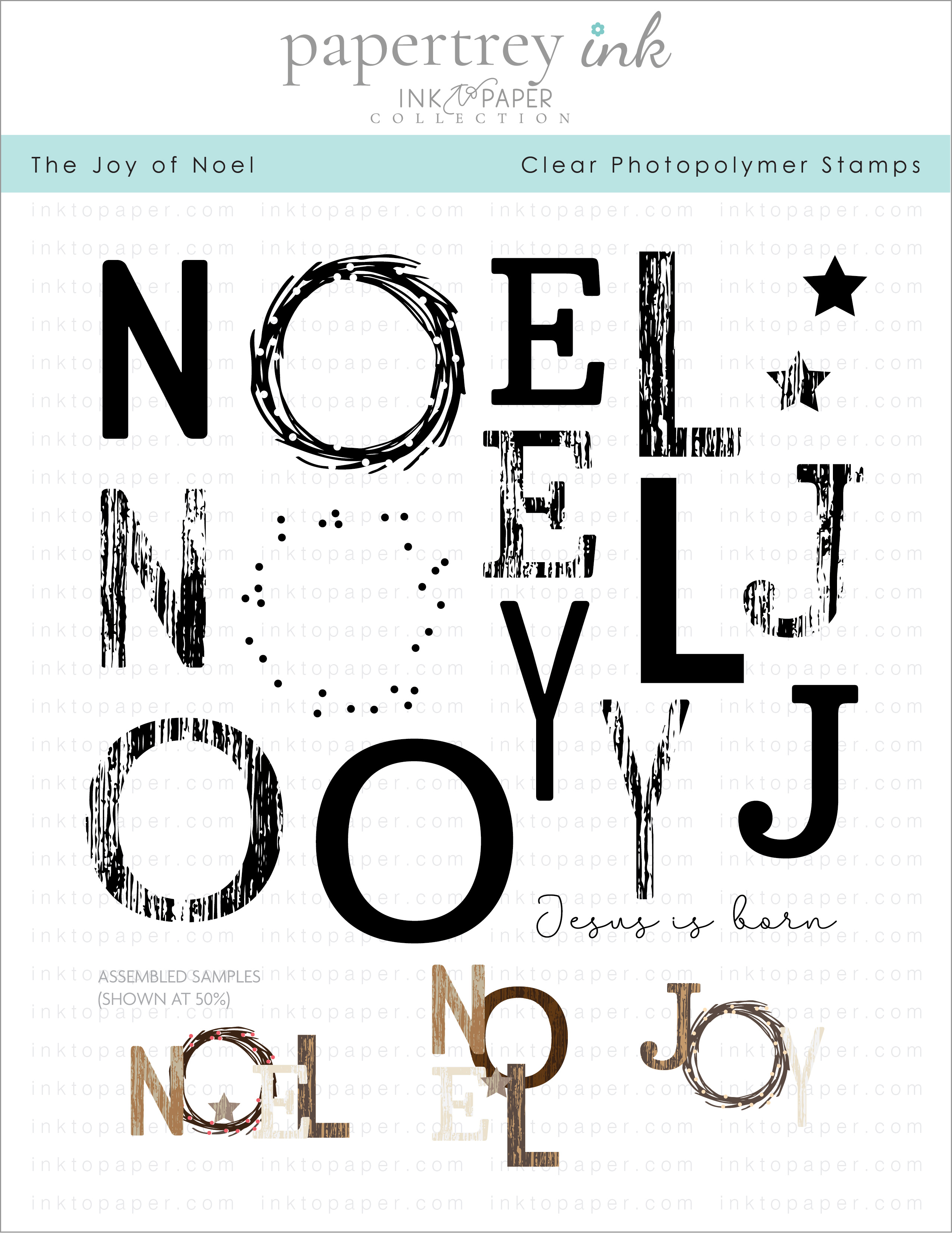 The Joy of Noel Stamp Set