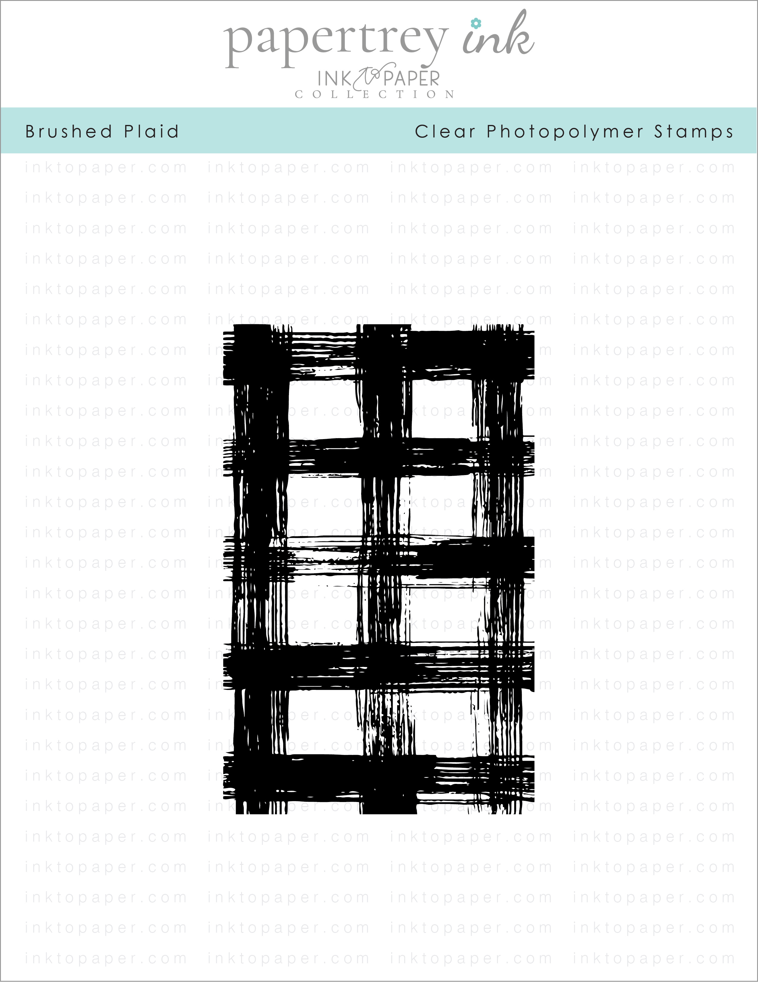 Brushed Plaid Stamp Set