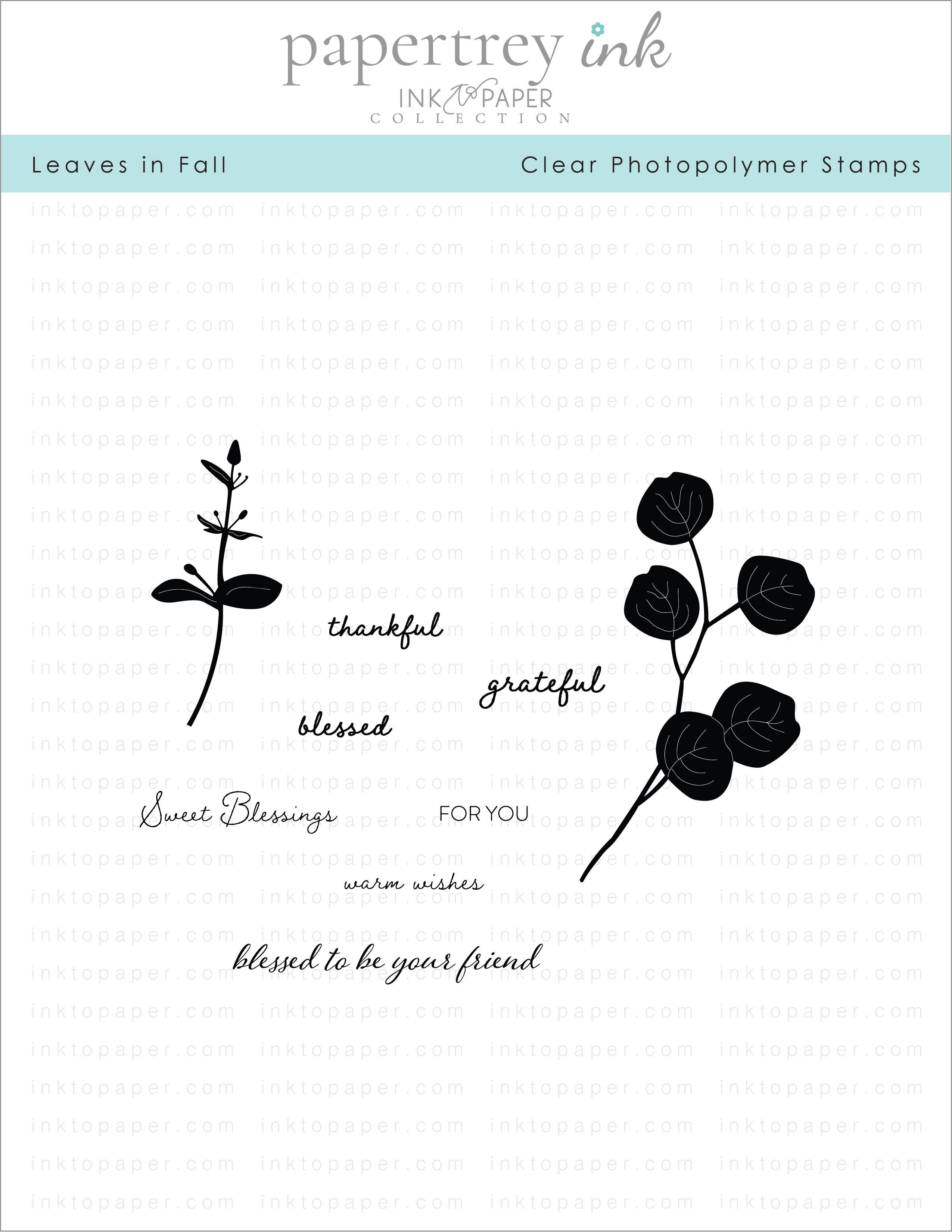 Leaves in Fall Stamp Set