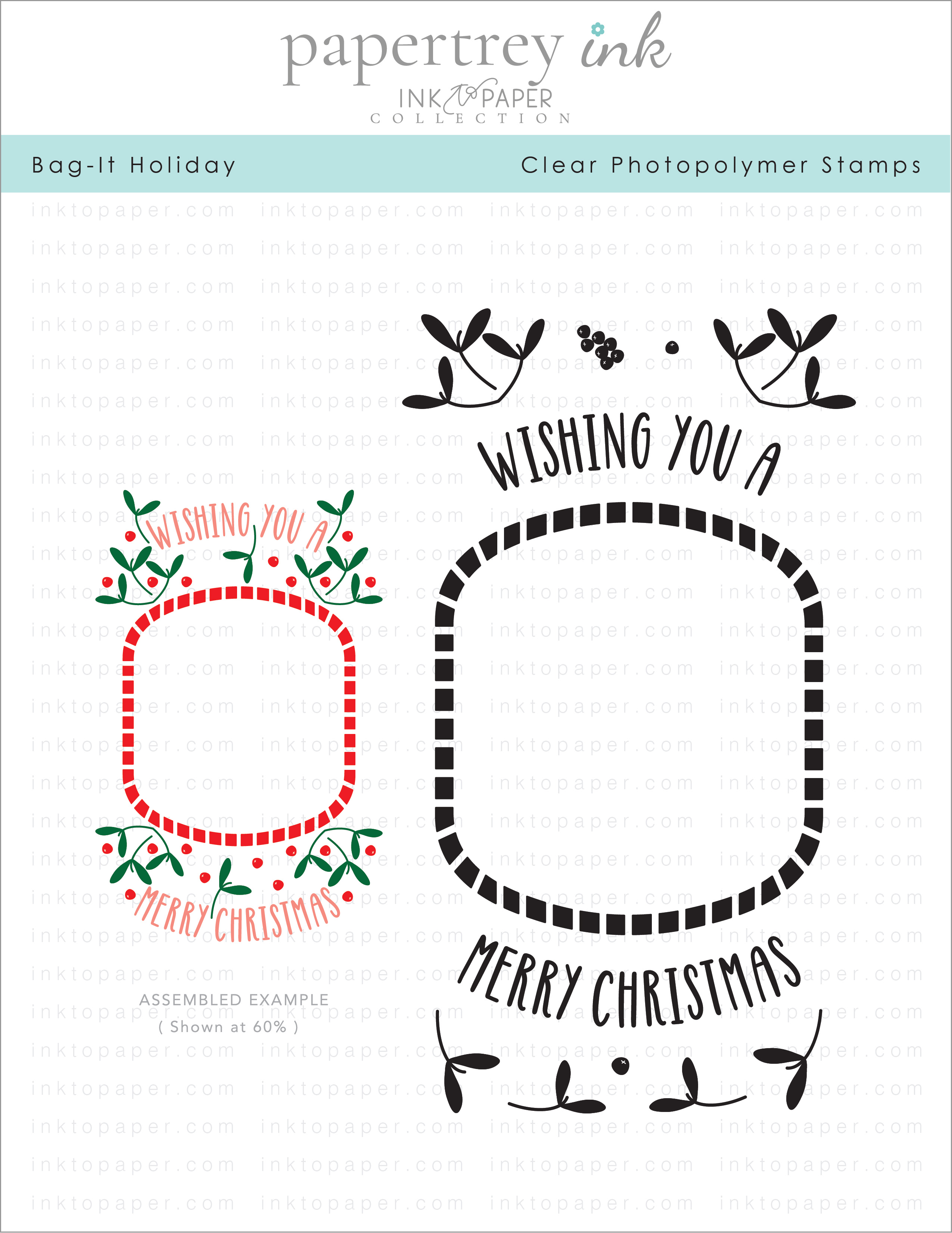 Bag-It Holiday Stamp Set