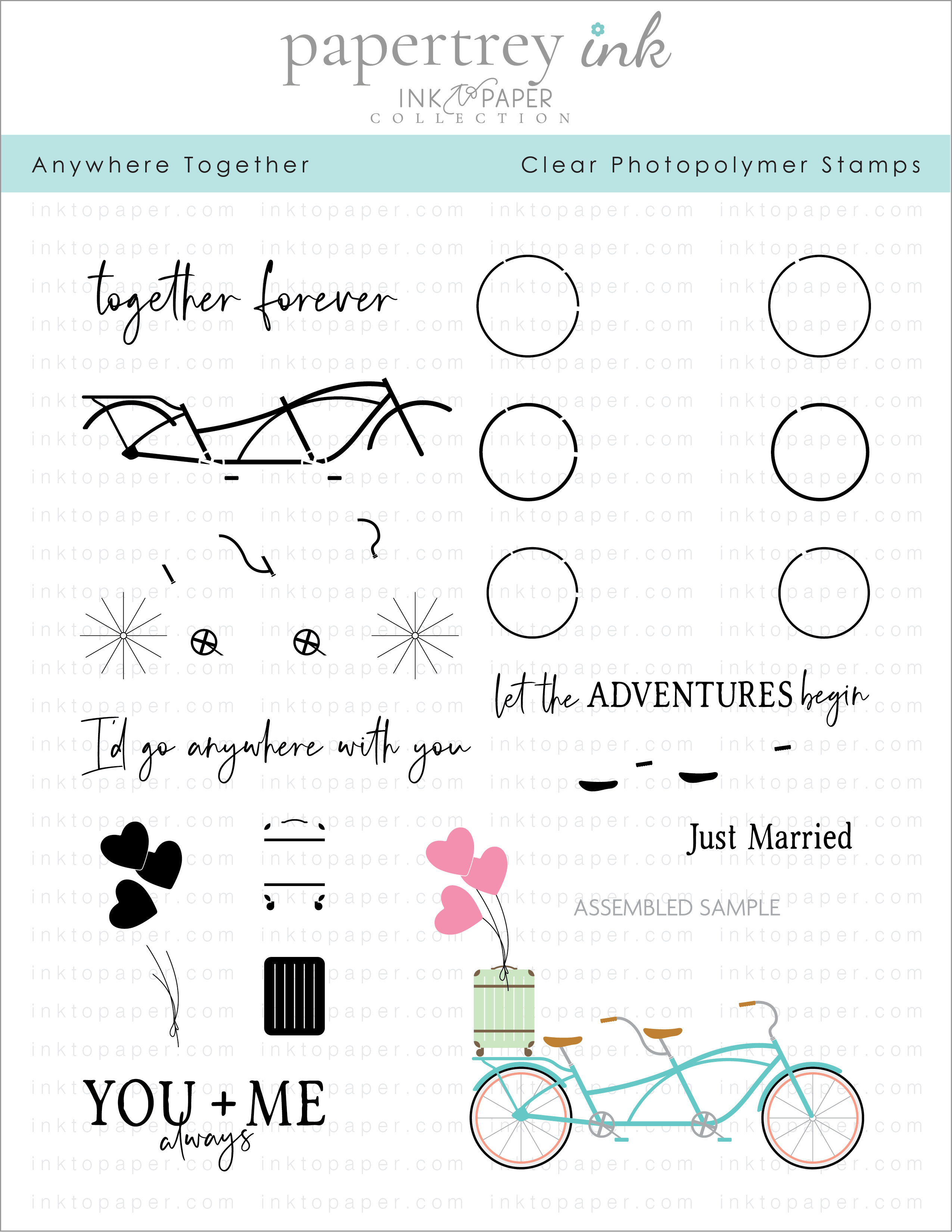 Anywhere Together Stamp Set