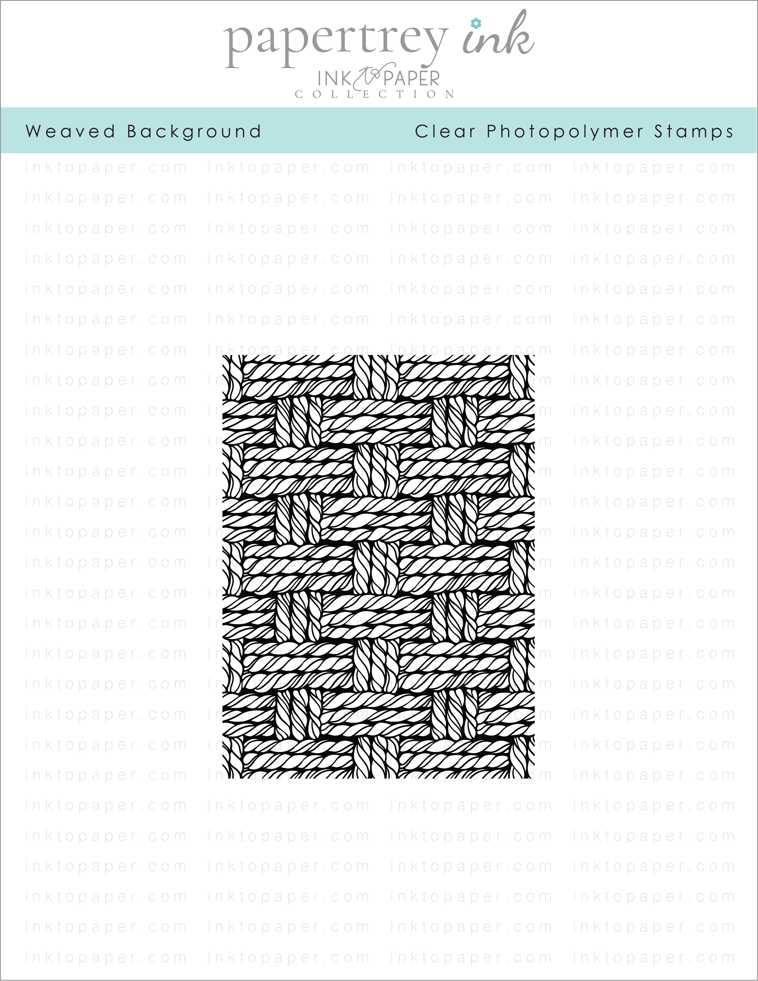 Weaved Background Stamp Set