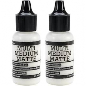 Ranger Multi Medium Glue - Matte 1/2 OZ (2 pack)