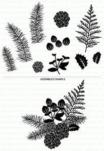 Holiday Greens Stamp Set