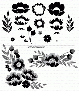 Gran's Garden Stamp Set