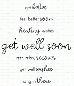 Ways to Say: Get Well Soon Mini Stamp Set