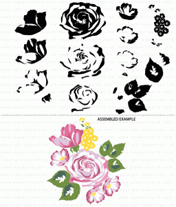 Farmer's Market Florals Stamp Set