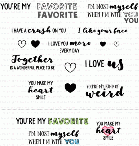 Everyday Affection Stamp Set