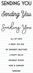 Sentiment Staples: Sending You Mini Stamp Set