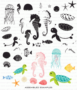 Salt Air: Fauna Stamp Set