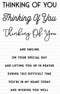 Sentiment Staples: Thinking of You Mini Stamp Set