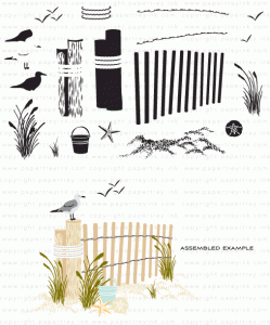 Fence Line: Summer Stamp Set
