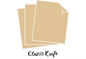 Classic Kraft Cardstock (24 Sheets)