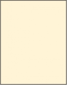 Paper Basics - Vintage Cream Cardstock (12 Sheets)