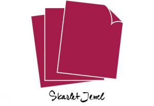 Perfect Match Scarlet Jewel Cardstock (12 sheets)