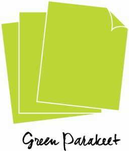 Perfect Match Green Parakeet Cardstock (12 Sheets)