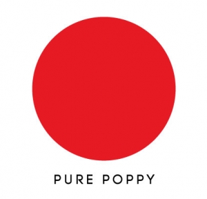 Papertrey Ink Felt - Pure Poppy