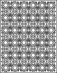 Papertrey Ink - Lace Impressions Impression Plate
