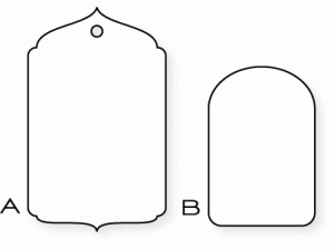 Papertrey Ink - Tag Sale #8 Die Collection (set of 2)