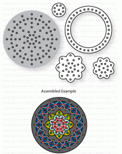 Papertrey Ink - Stitched Medallion 2 Die