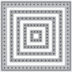 Papertrey Ink - Stitched Coasters Die