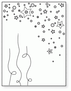 Papertrey Ink - Cover Plate: Balloon Bash Die