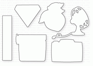 Papertrey Ink - Be Mine, Valentine Die