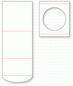 Papertrey Ink - Snack Cup Box Die