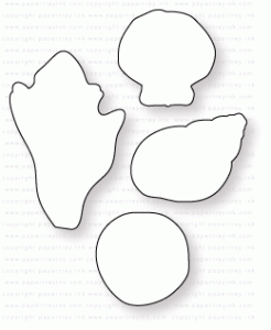 Papertrey Ink - Simple Seashells Die