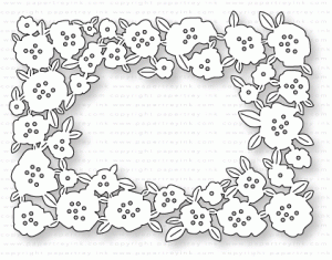 Papertrey Ink - Floribunda Frame Die