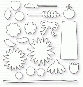 Papertrey Ink - Flower Power Die