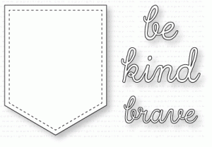 Papertrey Ink - Banner Die