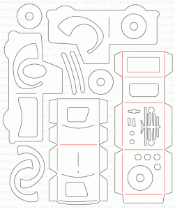 Papertrey Ink - Dashing Through the Snow: Pick Up Die