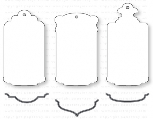 Papertrey Ink - Mix-Ups Pocket Tags Die