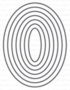 Papertrey Ink - Nesting Basics: Ovals Die