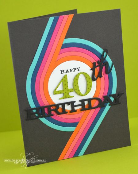 Papertrey Ink - Birthday Trio Die Collection (set of 3)