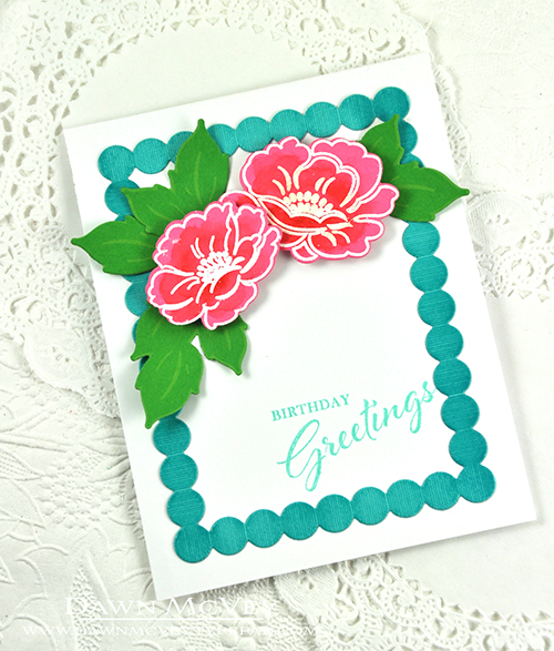 Papertrey Ink - Embroidered Borders Die