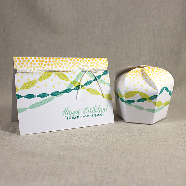 Papertrey Ink - Favor It: Cupcake Box Die