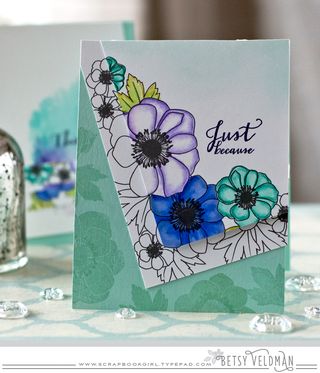 Papertrey Ink - Bold Blossoms Die