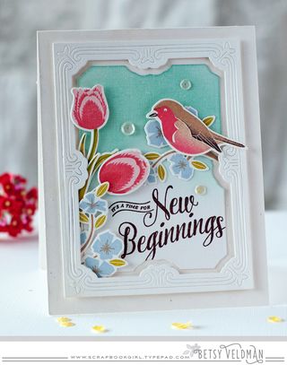 Papertrey Ink - Cover Plate: Pretty Frame Die