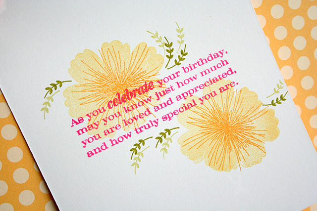 Tucked In: Birthday Mini Stamp Set