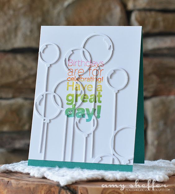 Ombre Sentiments: Birthday Stamp Set