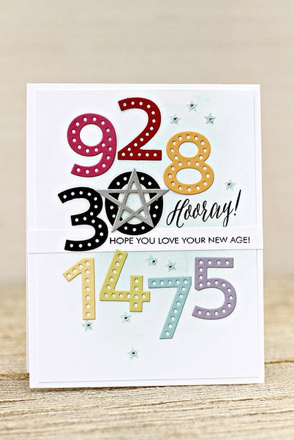 Papertrey Ink - Sew Stylish Alphabet 1 Die