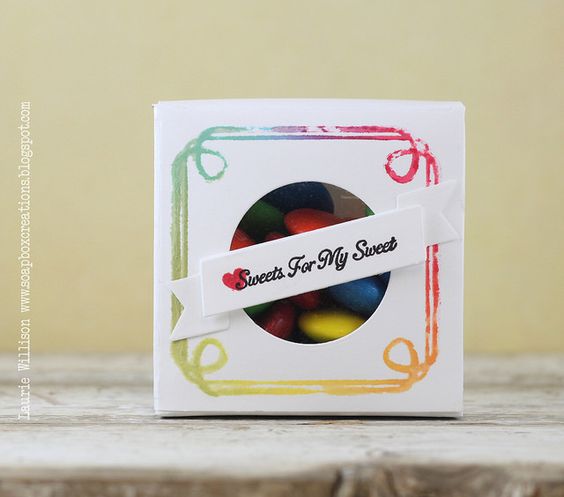 Papertrey Ink - Vintage Favor It Box Die