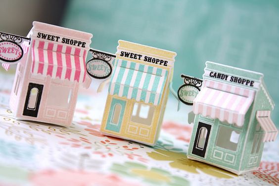 Papertrey Ink - Petite Places: Sweet Shoppe Die